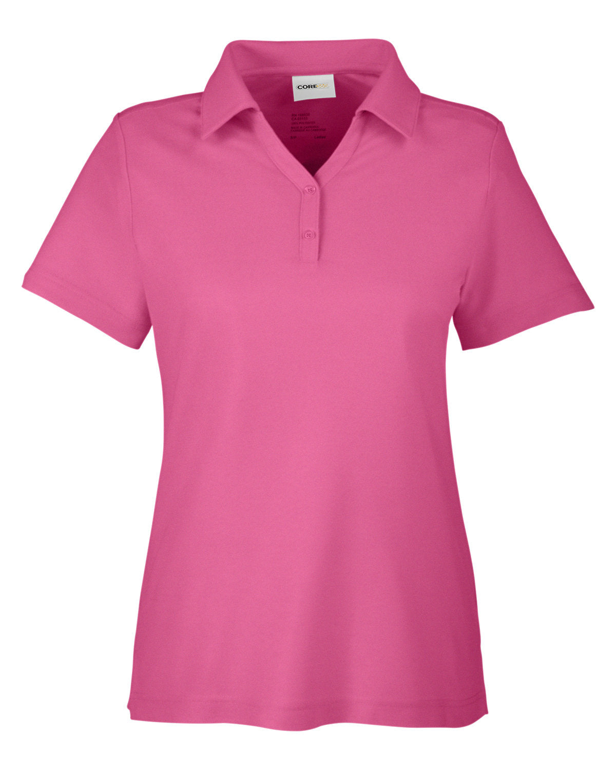 CE112W CORE365 Ladies' Fusion ChromaSoft™ Pique Polo