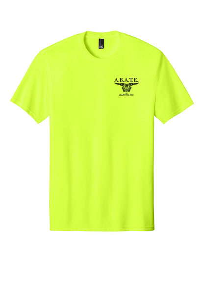 Abate Design 01 District Perfect Blend CVC Tee DM108 S. Green front