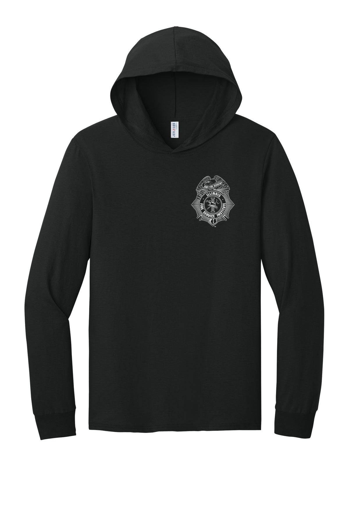 IFSI Webstore - Wordmark Back (Badge Front) - 363LH [Black Ink] Front