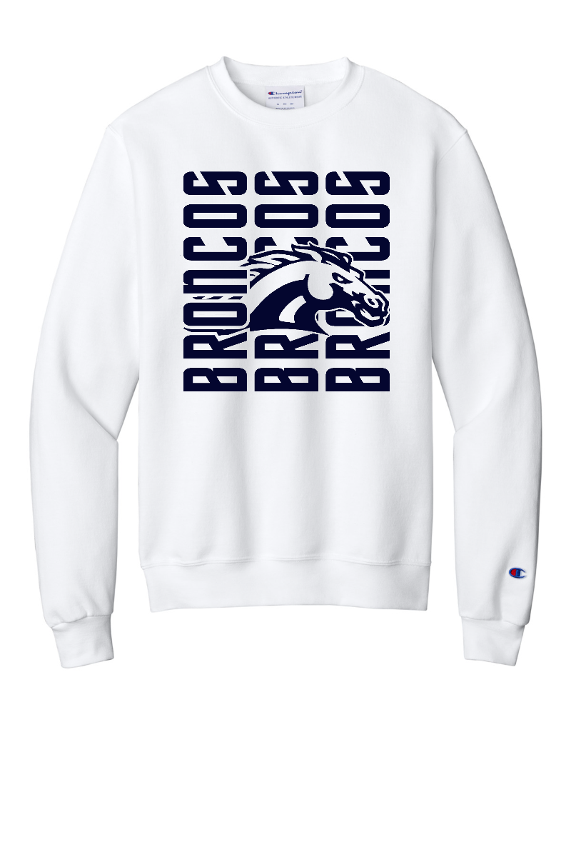 Cerro Gordo Broncos PTO - S6000 [White] - 1ColorNavy