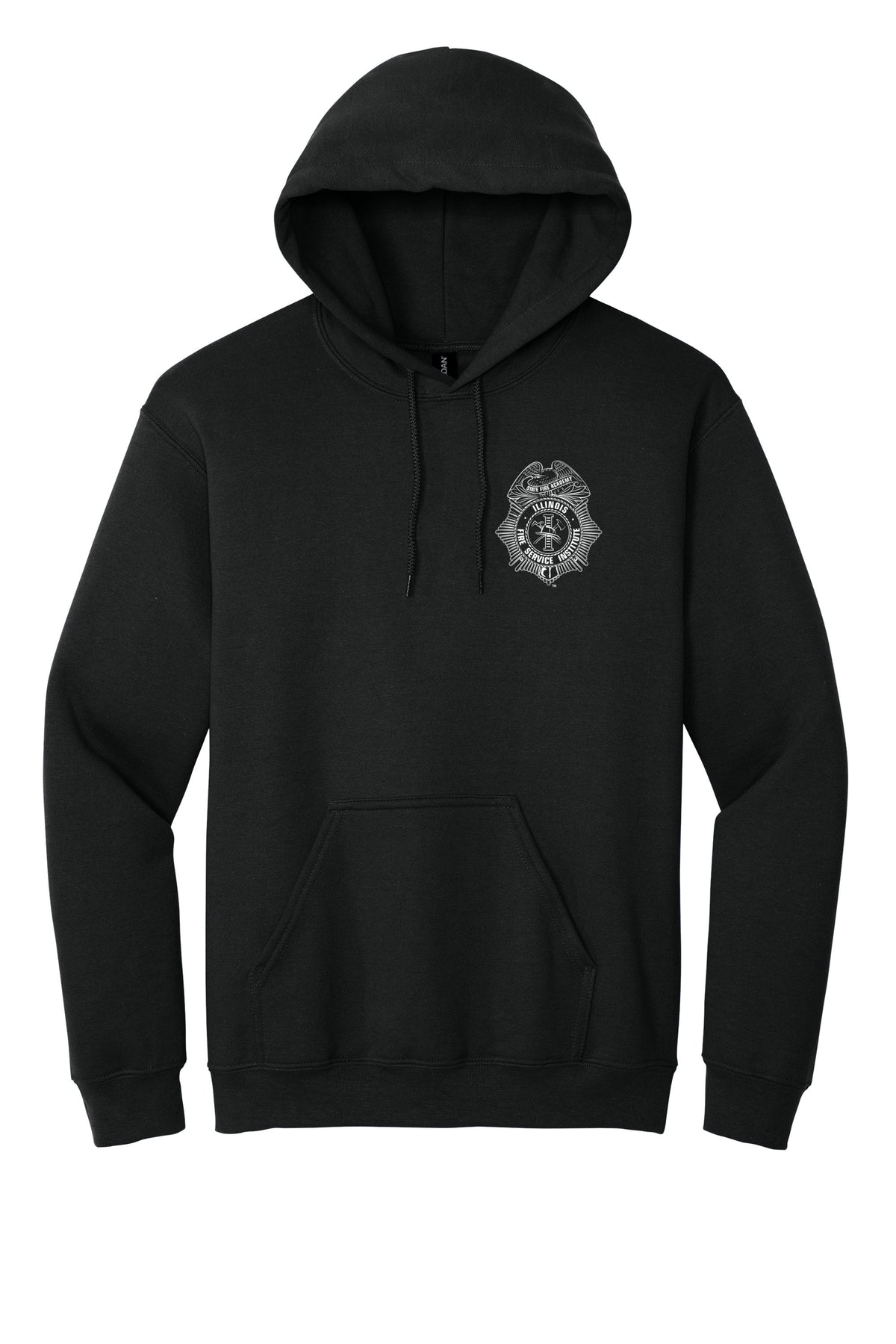 IFSI Webstore - Wordmark Back (Badge Front) - 18500 [Black] Front