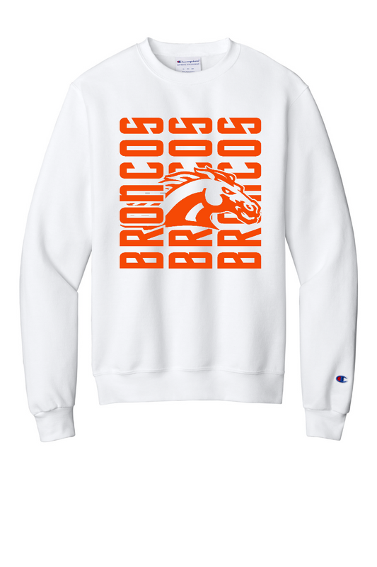 Cerro Gordo Broncos PTO - S6000 [White] - 1ColorOrange
