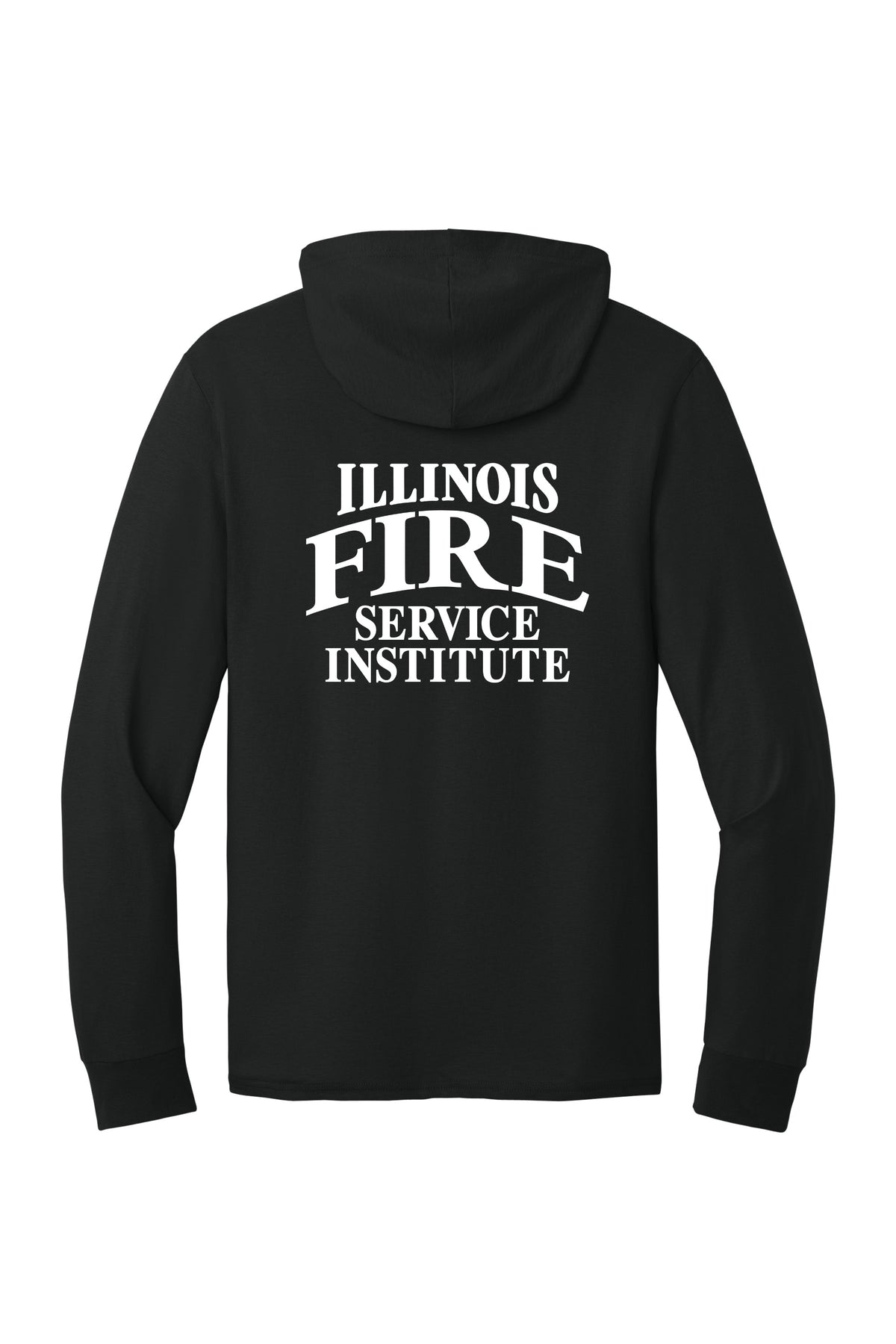 IFSI Webstore - Wordmark Back (Badge Front) - 363LH [Black Ink] Back