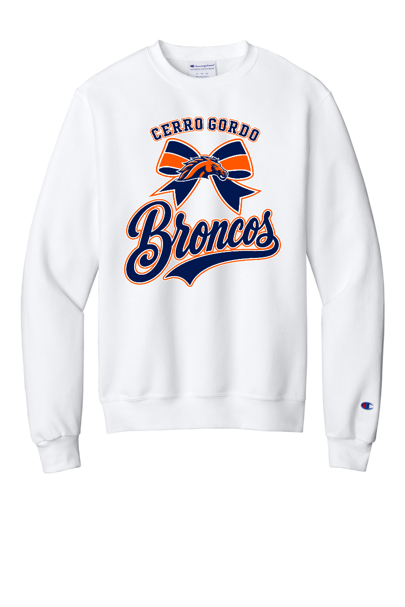 Cerro Gordo Broncos PTO - S6000 [White] - Bow