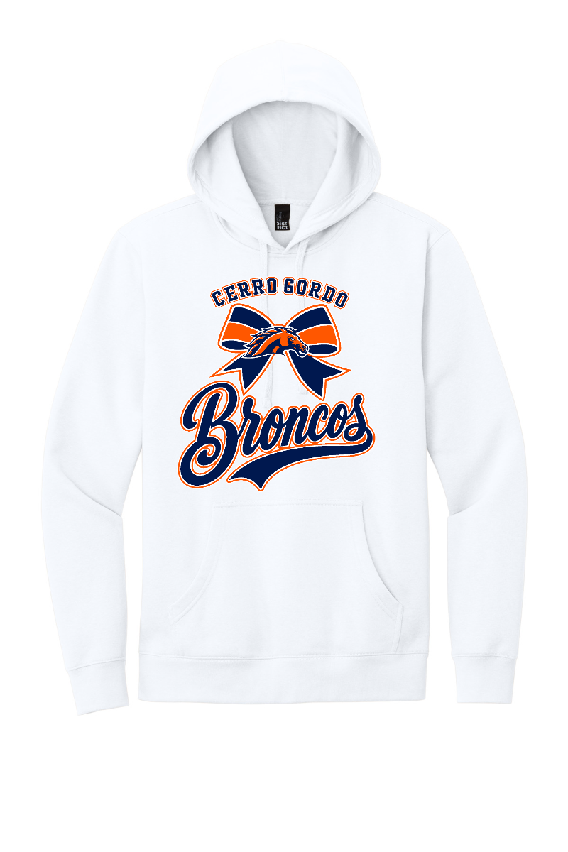 Cerro Gordo Broncos PTO - DT6100 [White] - Bow
