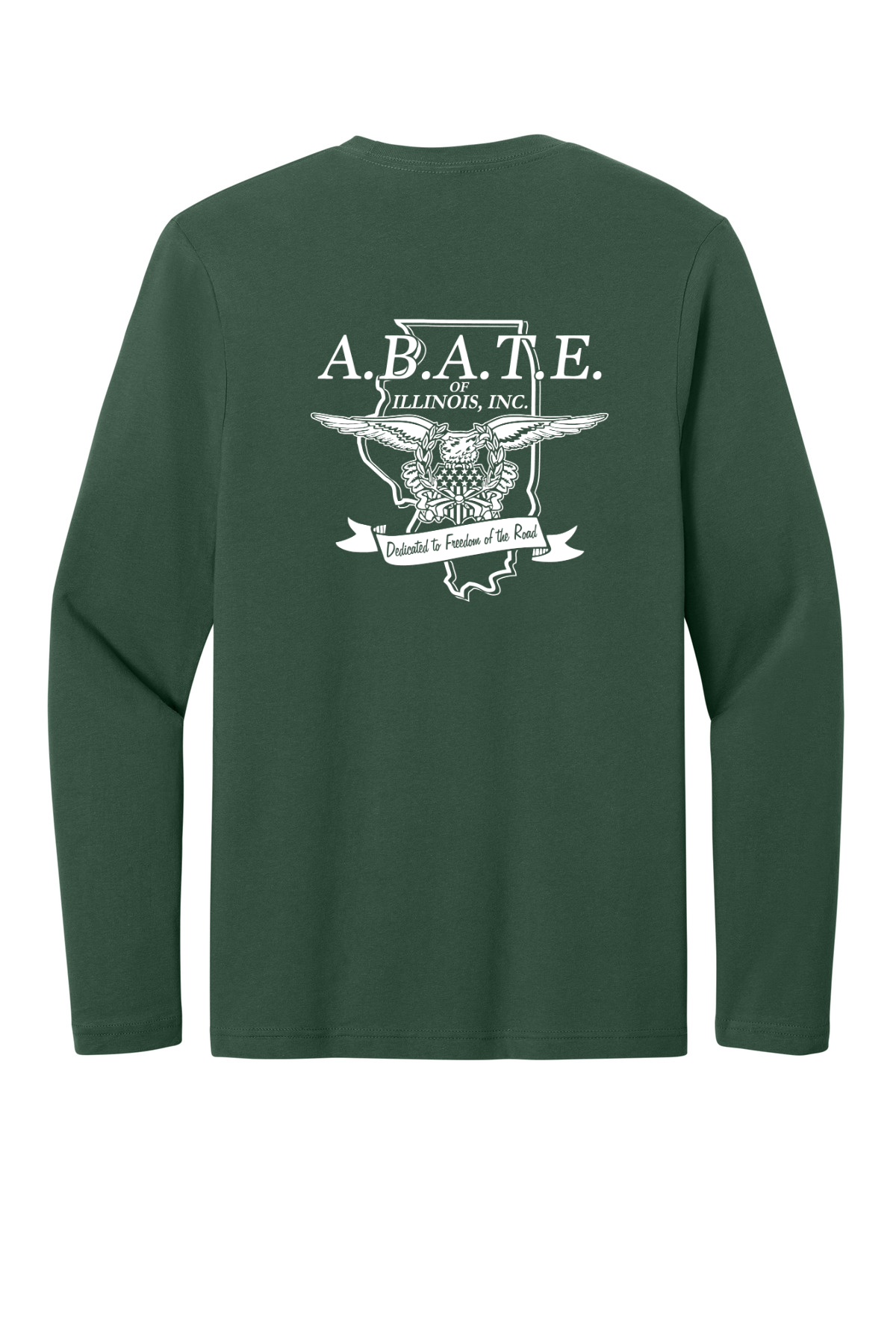 Fan Dark Green Back