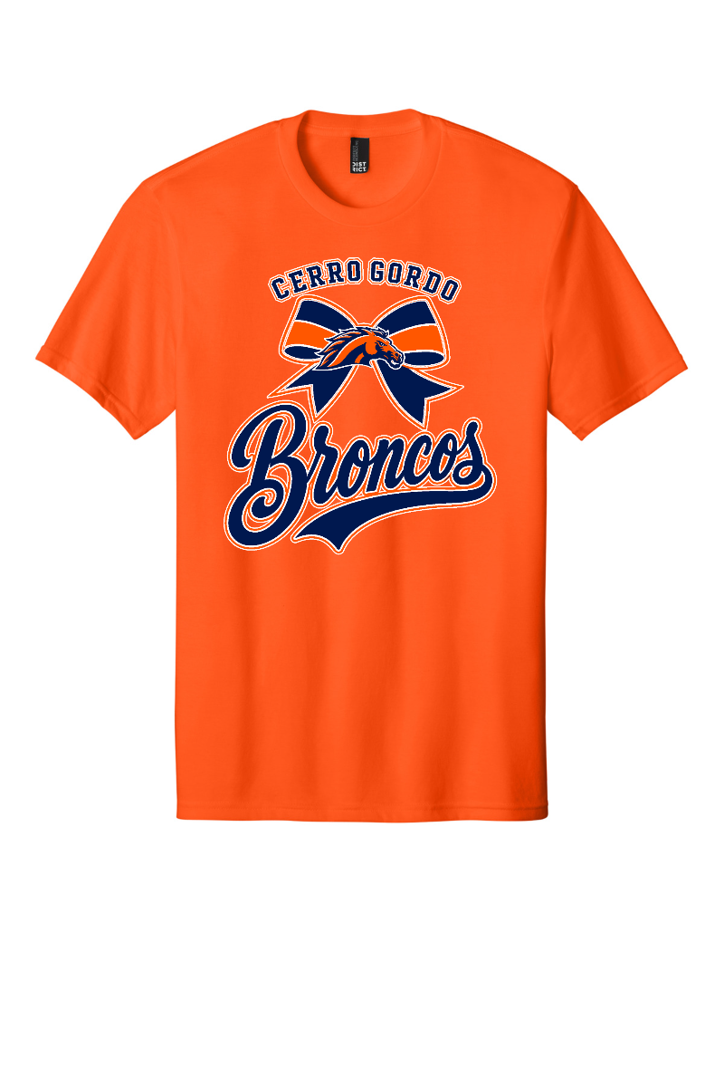 Cerro Gordo Broncos PTO - DM108 [Orange] - Bow