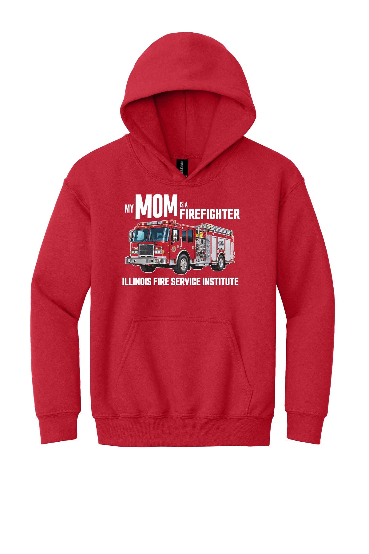 IFSI Youth Mom is a Firefighter 18500B Red