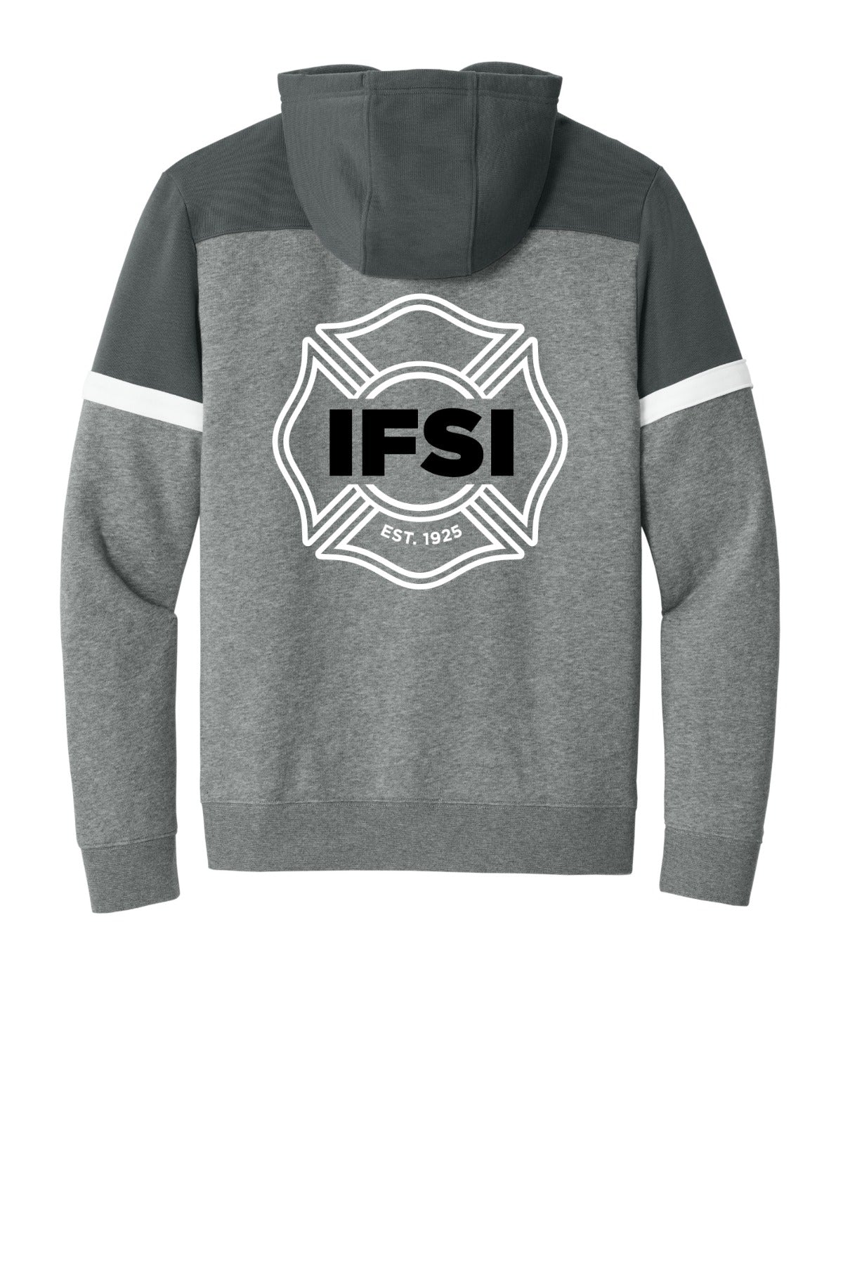 IFSI Webstore - Wordmark Front (1925 Crest Back) - STF205 [Dark Smoke Grey/ Vintage Heather] Back