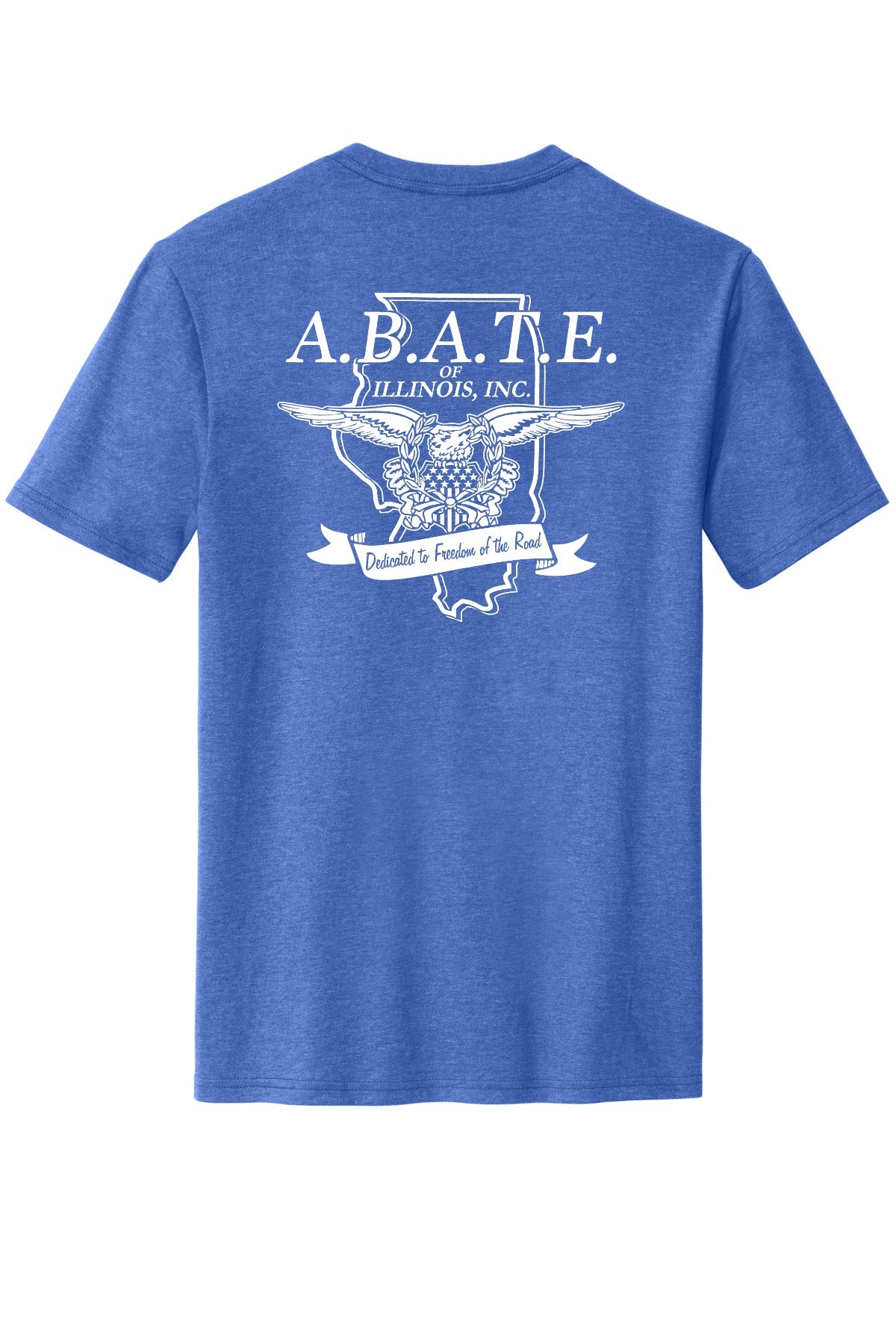 Abate Design 01 District Perfect Blend CVC Tee DM108 Royal Frost back