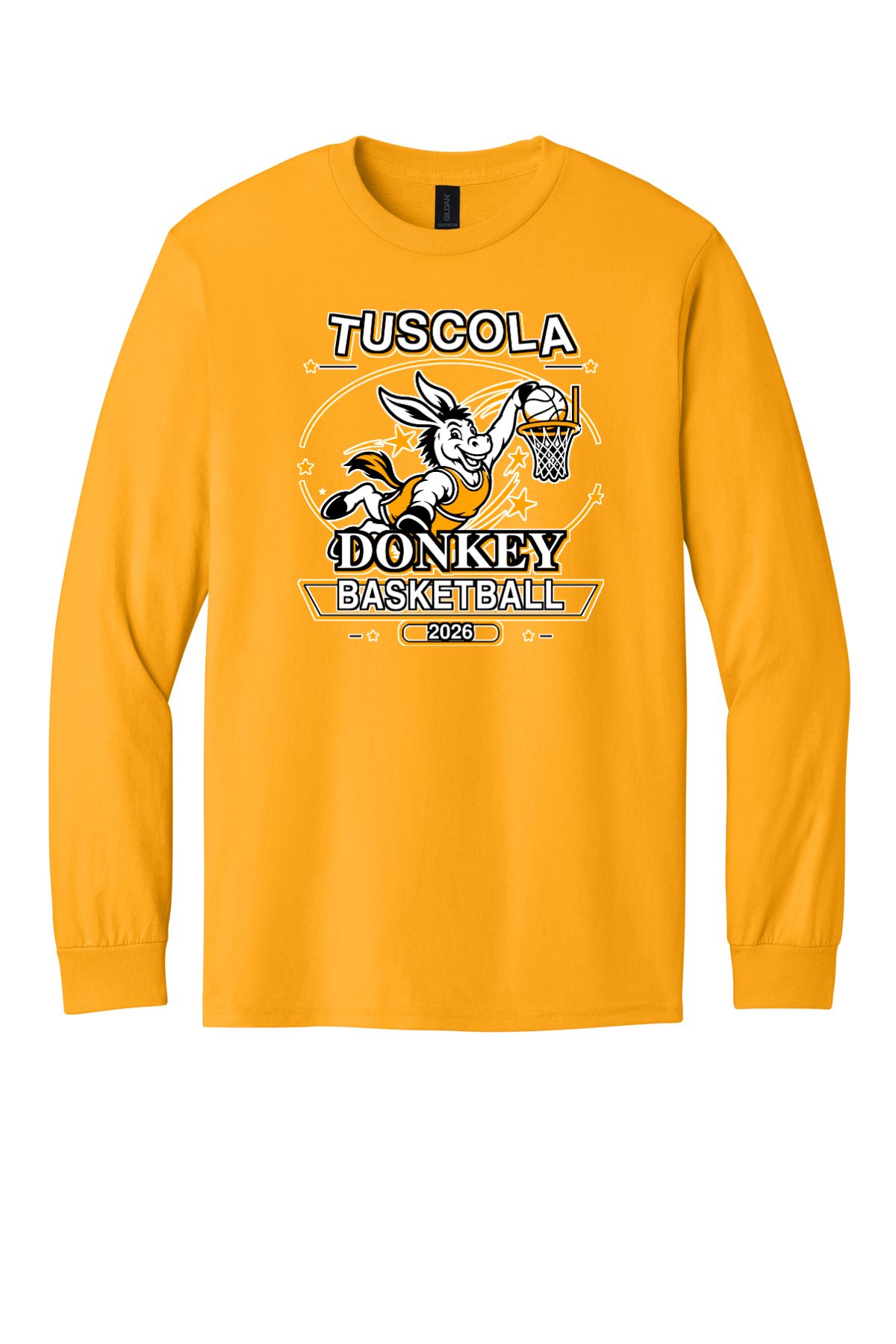 Tuscola Donkey Basketball Slam Dunk Donkey - 5400 Gold front