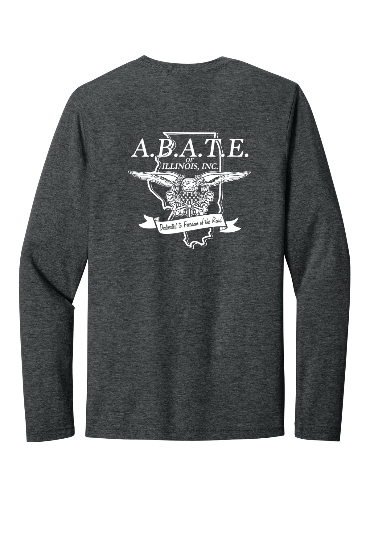 Heather Dark Grey Back