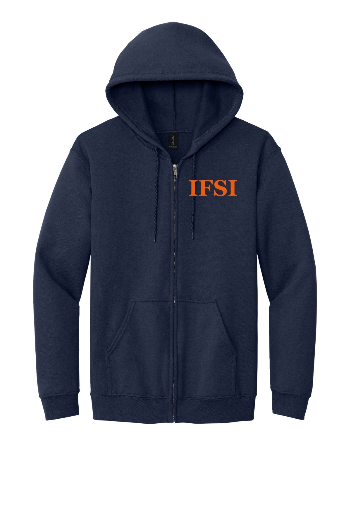 IFSI Webstore - Gildan Heavy Blend Full-Zip Hooded Sweatshirt - 2023 Circle Back - 18600 [Navy] Front