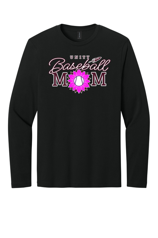 Unity - Baseball - Design 2 - Long Sleeve T - Gildan 64400 - Black