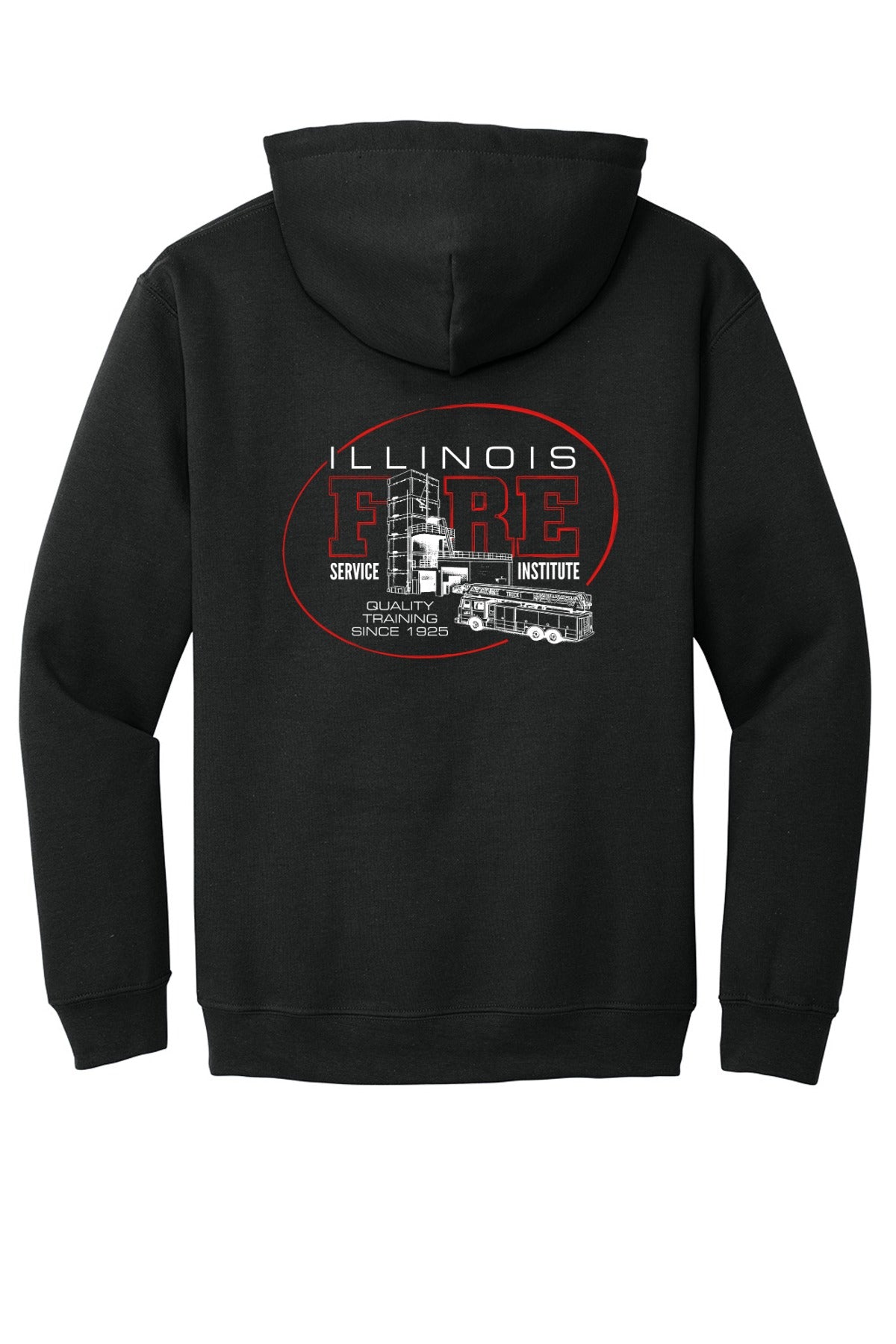 IFSI Webstore - Gildan Heavy Blend Hooded Sweatshirt - 2026 Quality Training - 18500 [Black] Back