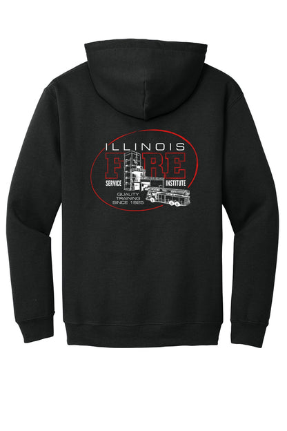 IFSI Webstore - Gildan Heavy Blend Hooded Sweatshirt - 2026 Quality Training - 18500 [Black] Back