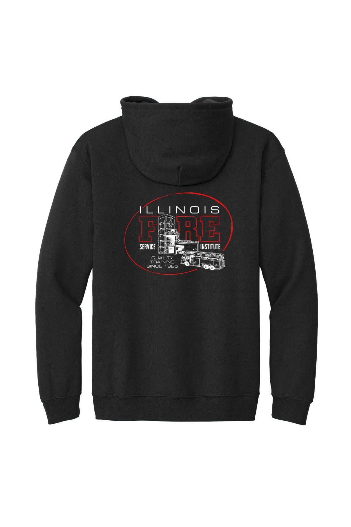 IFSI Webstore - Gildan Heavy Blend Full-Zip Hooded Sweatshirt - 2026 Quality Training - 18600 [Black] Back