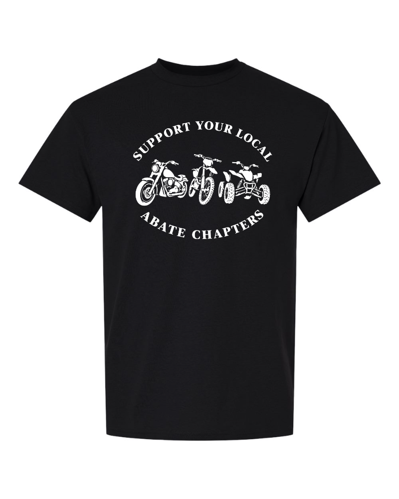 Abate Support Local Chapters - 8000 - Front