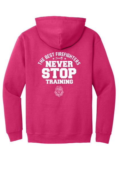IFSI Webstore - Gildan Heavy Blend Hooded Sweatshirt - 2026 Never Stop Training - 18500 [Heliconia] Back