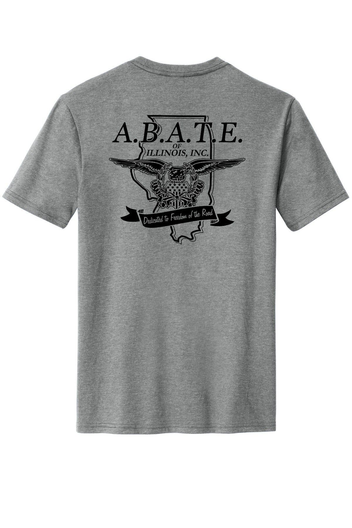 Abate Design 01 District Perfect Blend CVC Tee DM108 Grey Frost back