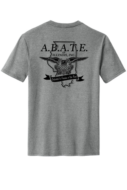 Abate Design 01 District Perfect Blend CVC Tee DM108 Grey Frost back