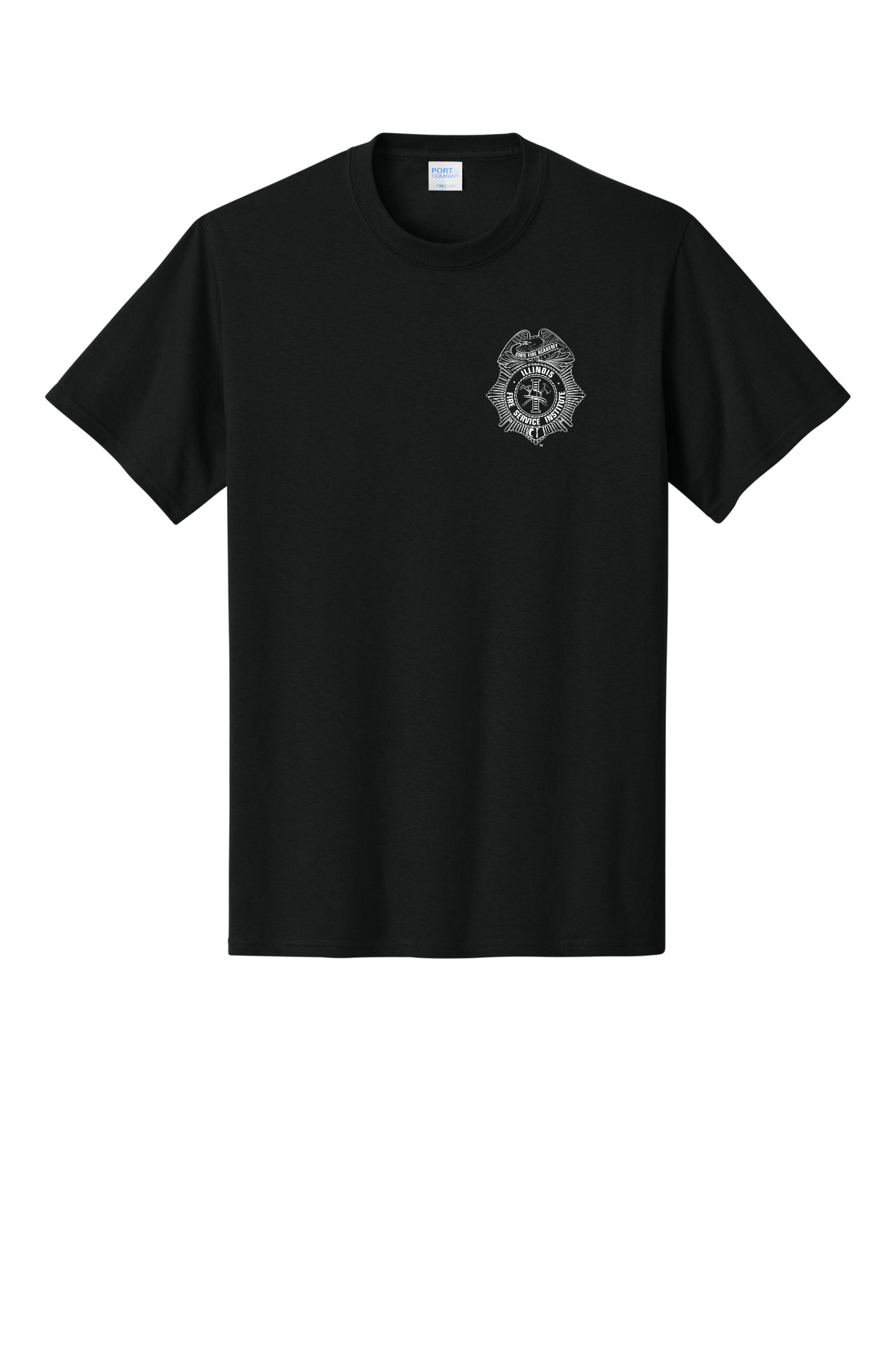 IFSI Webstore - Port & Company Core Cotton Tee - Stars - PC54 [Jet Black] front