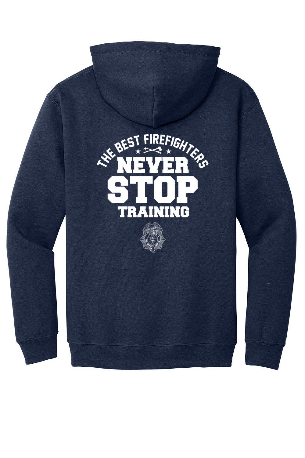 IFSI Webstore - Gildan Heavy Blend Hooded Sweatshirt - 2026 Never Stop Training - 18500 [Navy] Back