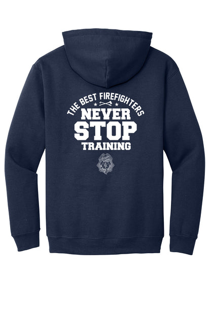 IFSI Webstore - Gildan Heavy Blend Hooded Sweatshirt - 2026 Never Stop Training - 18500 [Navy] Back