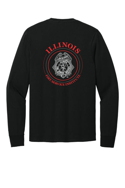 IFSI Webstore - Port & Company Long Sleeve Core Cotton Tee - 2023 Circle Back - PC54LS [Jet Black] Back