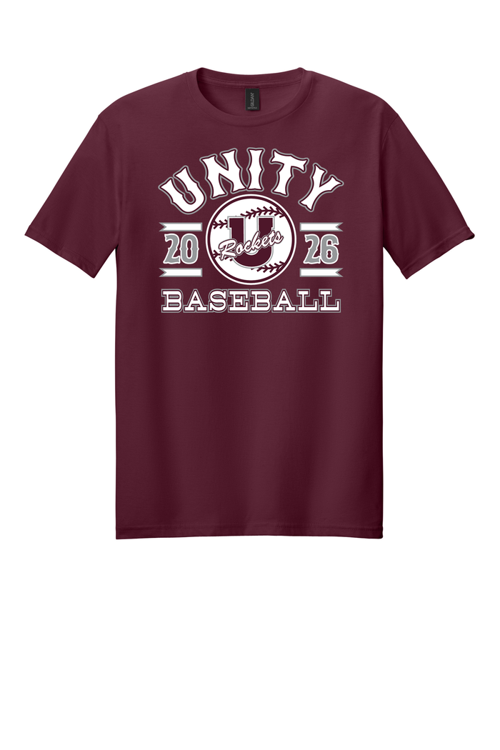 Unity - Baseball - Design 04 - T-shirt - Gildan 64000