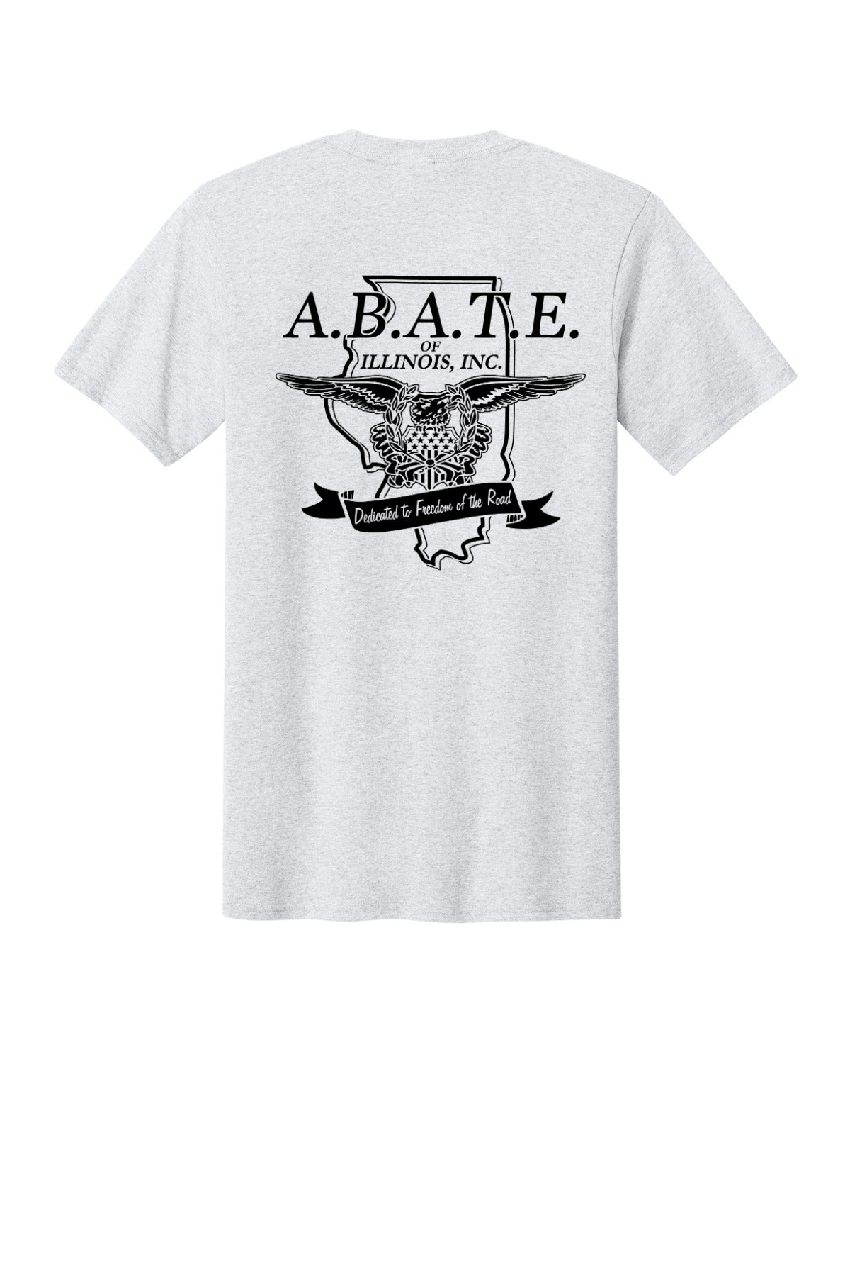 Abate Design 01 Pocket Tee Ash back