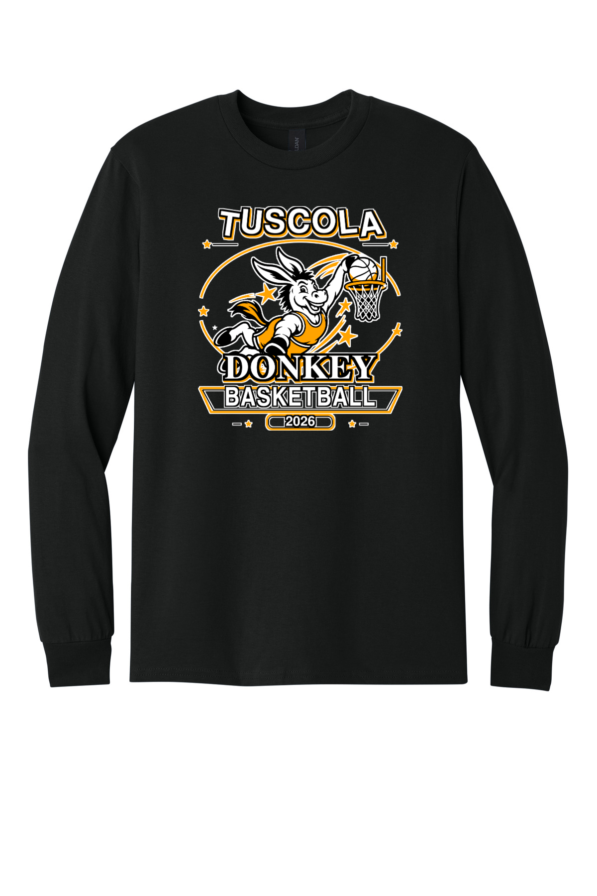 Tuscola Donkey Basketball Slam Dunk Donkey - 5400 Black front