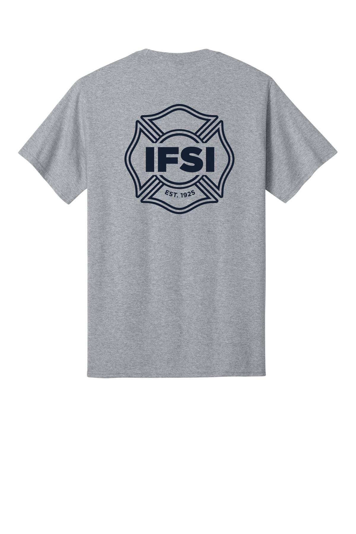IFSI Webstore - Port & Company Core Cotton Tee - Shield Tee - PC54 [Athletic Heather] Back