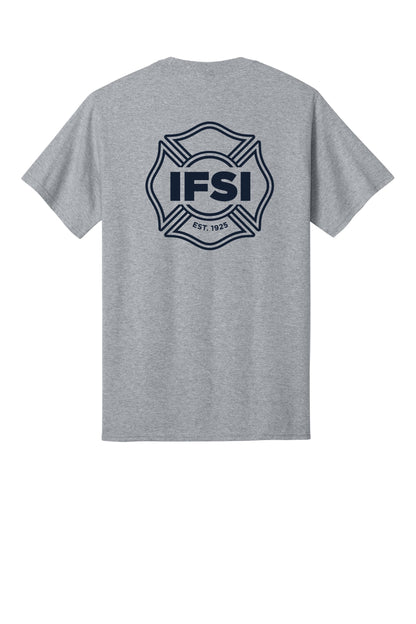 IFSI Webstore - Port & Company Core Cotton Tee - Shield Tee - PC54 [Athletic Heather] Back
