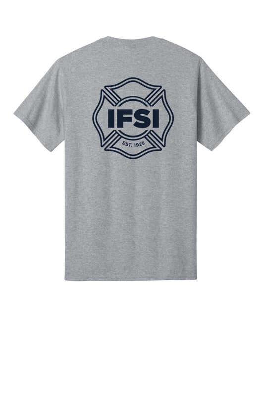 IFSI Webstore - Port & Company Core Cotton Tee - Shield Tee - PC54 [Athletic Heather] Back
