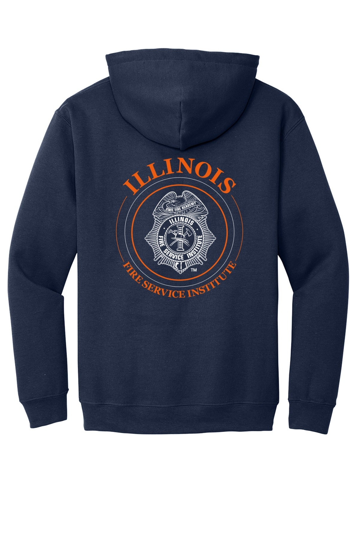 IFSI Webstore - Gildan Heavy Blend Hooded Sweatshirt - 2023 Circle Back - 18500 [Navy] Back