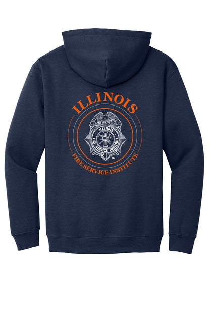IFSI Webstore - Gildan Heavy Blend Hooded Sweatshirt - 2023 Circle Back - 18500 [Navy] Back