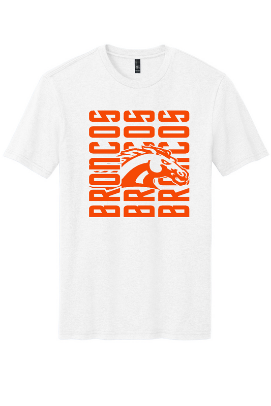 Cerro Gordo Broncos PTO - DM108 [White] - 1ColorOrange