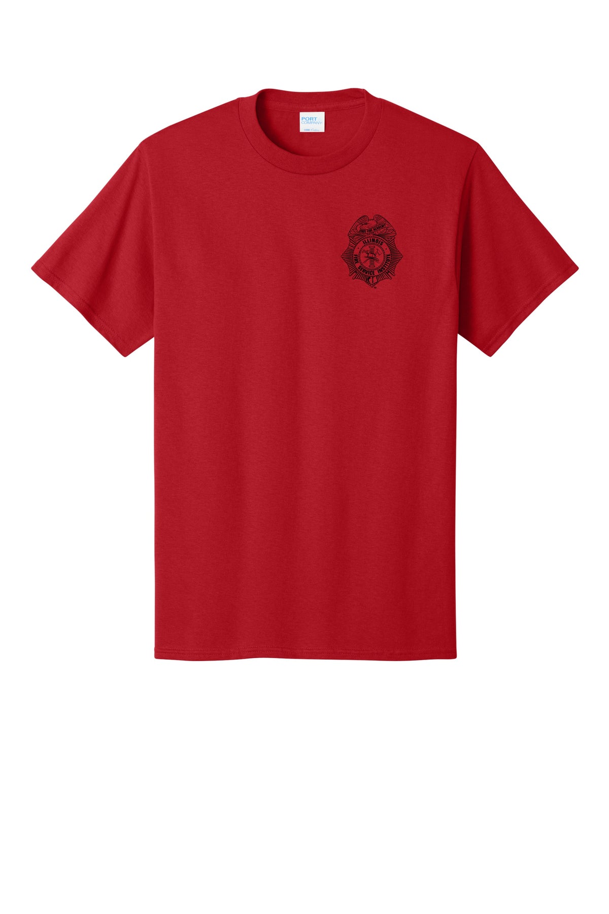 IFSI Webstore - Port & Company Core Cotton Tee - Shield Tee - PC54 [Red] Front