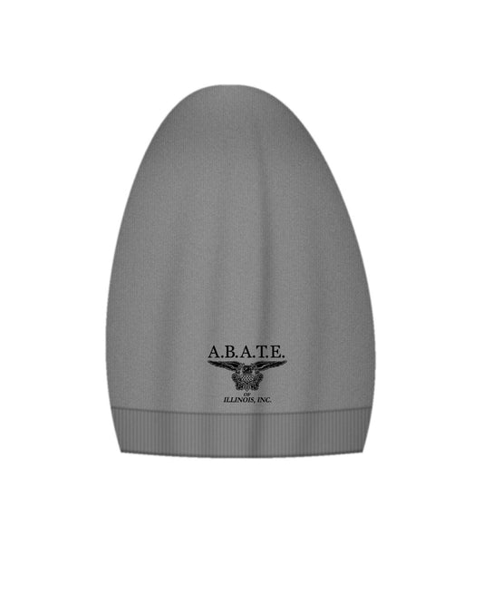 Abate Design 01 District Slouch Beanie DT618 Light Grey Heather front
