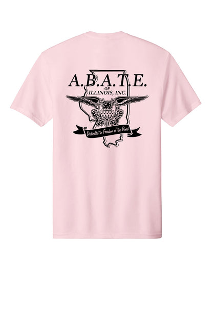 Abate Design 01 District Perfect Blend CVC Tee DM108 Carnation Pink back