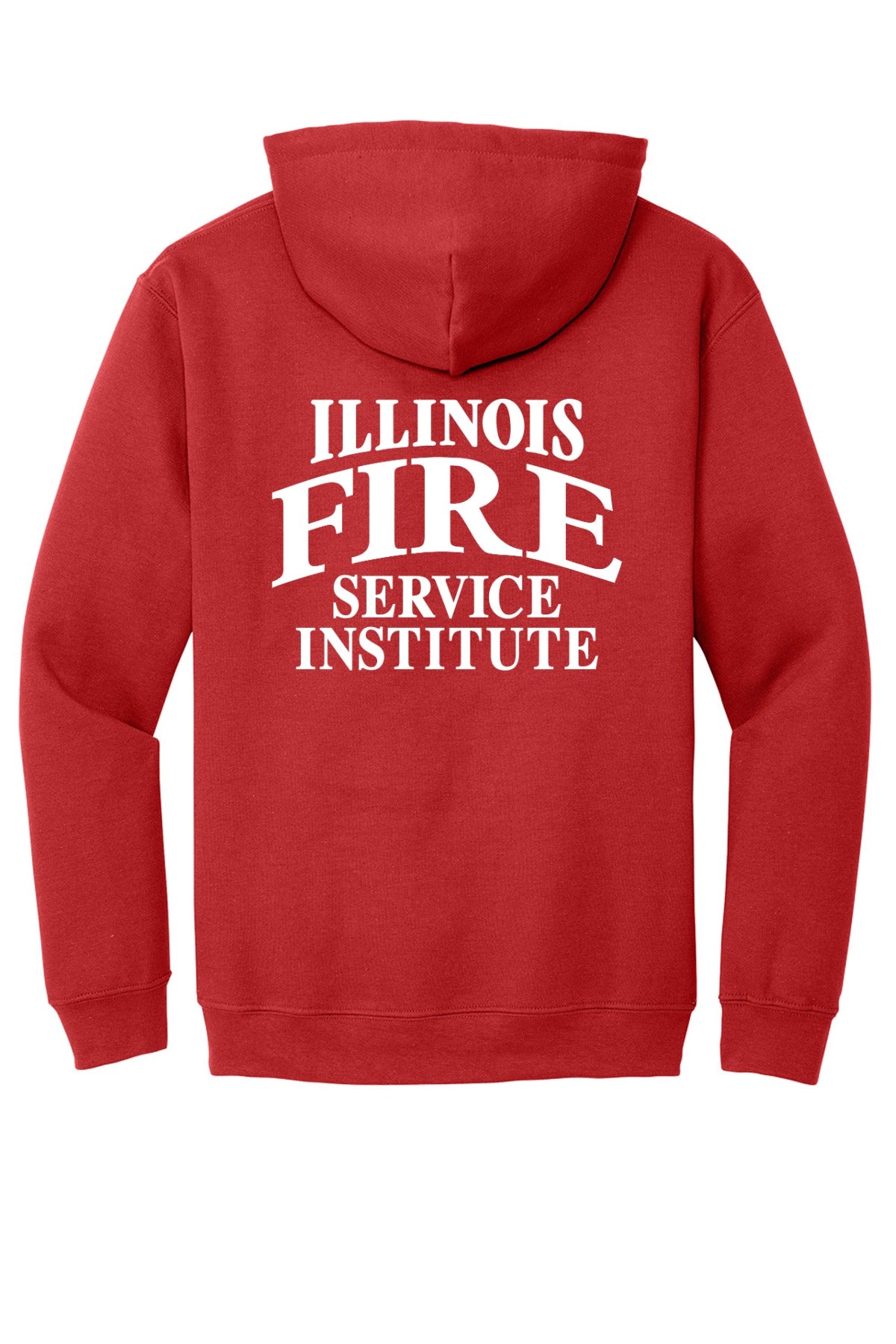 IFSI Webstore - Gildan Heavy Blend Hooded Sweatshirt - Fire Theme - 18500 [Red] Back