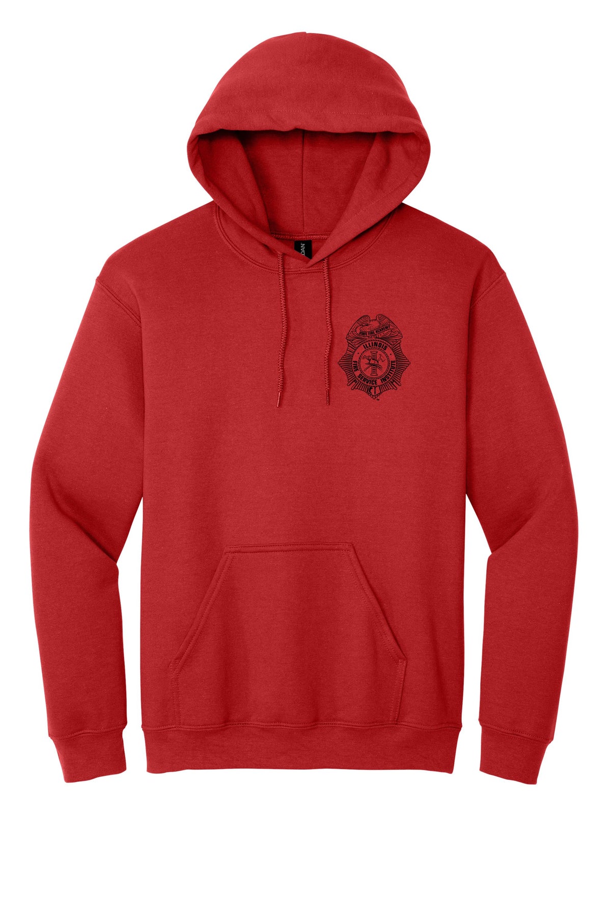 IFSI Webstore - Wordmark Back (Badge Front) - 18500 [Red] Front