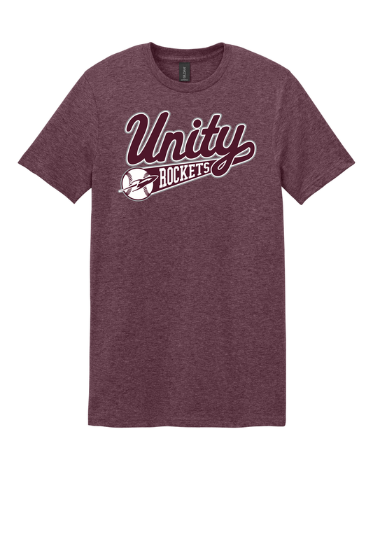 Unity - Baseball - Design 1 - T-shirt - Gildan 64000 - Maroon