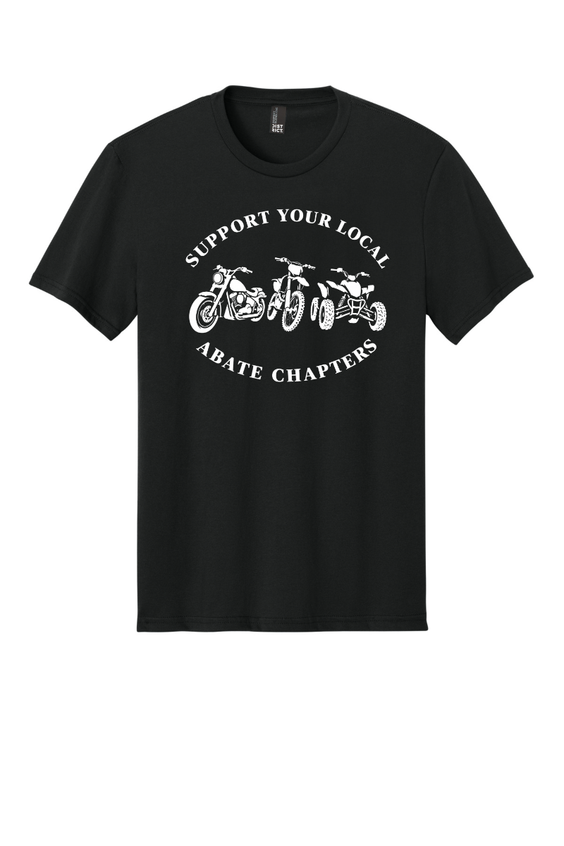 Abate Support Local Chapters - DM108 - Front