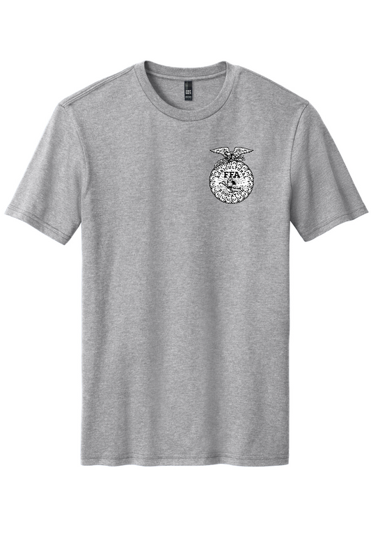 Arcola FFA Agriculture design, front of Light Heather Grey tee