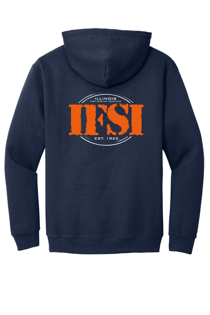 IFSI Webstore - Gildan Heavy Blend Hooded Sweatshirt - 2026 Teach Train - 18500 [Navy] Back