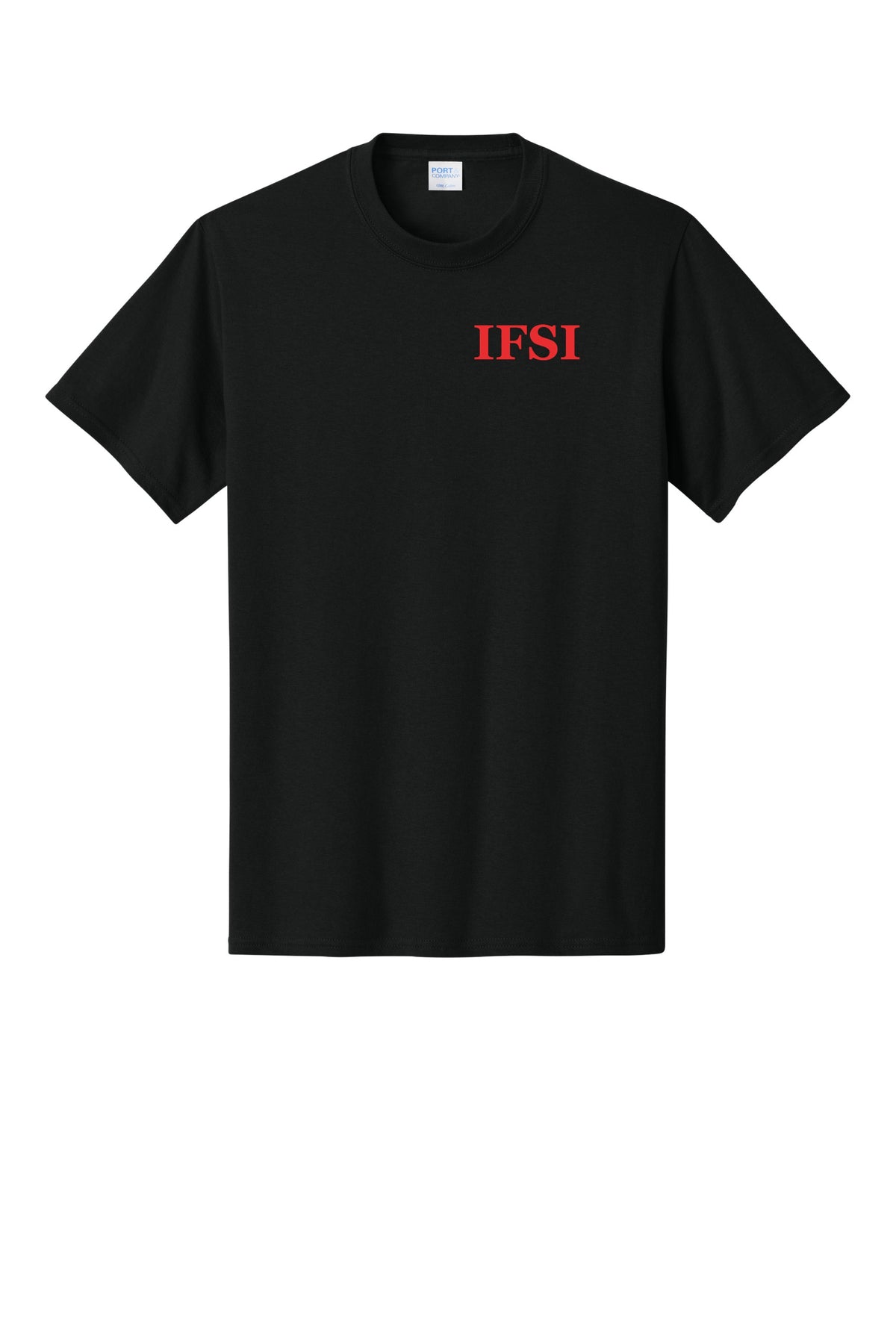 IFSI Webstore - Port & Company Core Cotton Tee - 2023 Circle Back - PC54 [Jet Black] Front