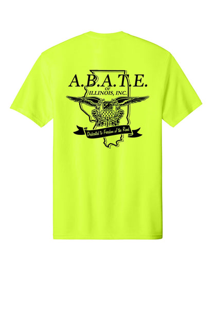 Abate Design 01 District Perfect Blend CVC Tee DM108 S. Green back