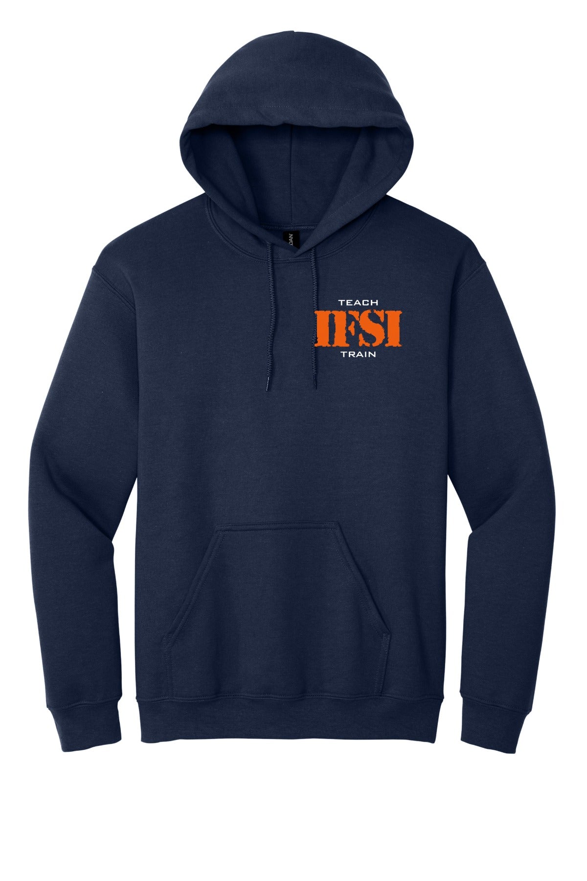 IFSI Webstore - Gildan Heavy Blend Hooded Sweatshirt - 2026 Teach Train - 18500 [Navy] Front